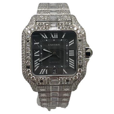 cartier watch with diamond|cartier diamond watches for sale.